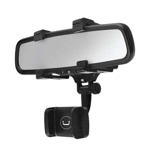 Soporte para Celular para Espejo Retrovisor Auto Unno Tekno CH3008BK