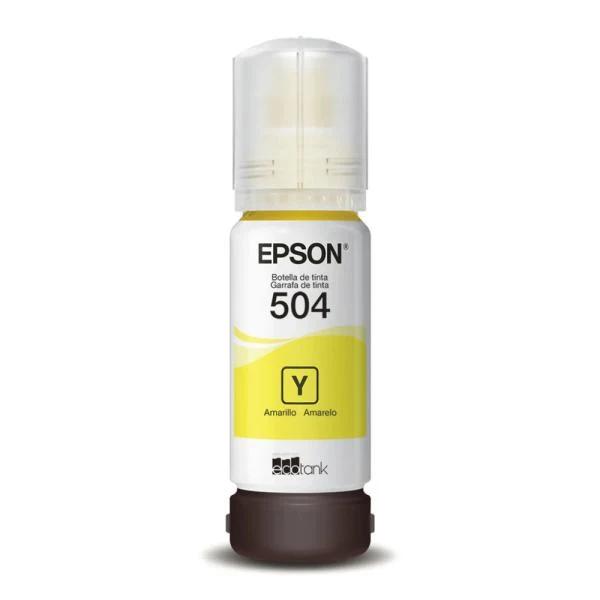 Botella de Tinta Epson T504 Amarillo T504420-AL