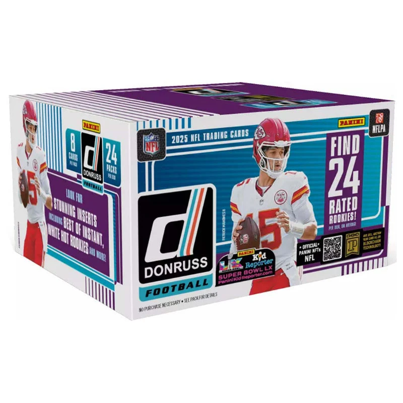 Panini Donruss 2025 NFL Football Retail Pack Booster Box