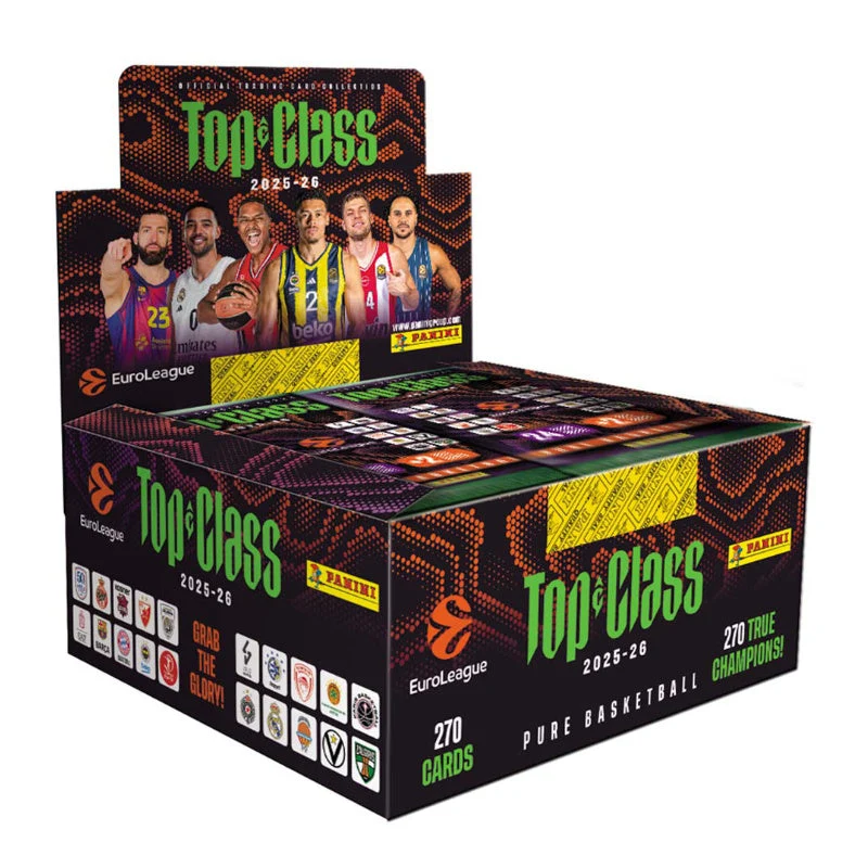 Panini Euro League Top Class 2026 Basketball Booster Box