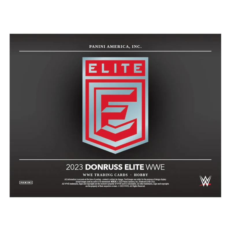 Panini WWE - 2023 Donruss Elite WWE Hobby Trading Cards (Display Box of 20 Packs)