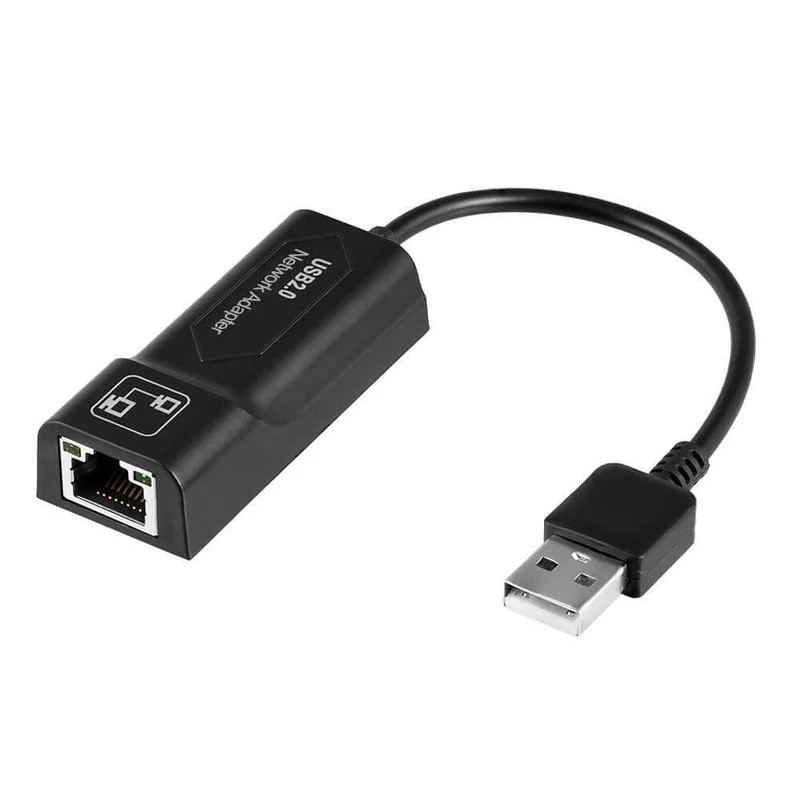 ADAPTADOR DE CABLE USB 2.0 A RJ45 DE 100 MBPS