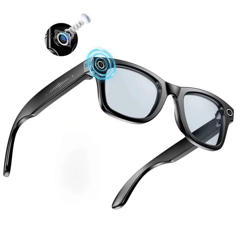 Gafas inteligentes con cámara HD-Lentes con IA traductores