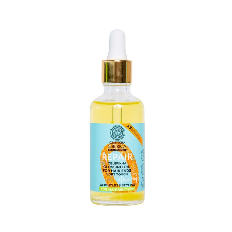 Complejo de GOTAS aceites de Oblepikha Reparador de puntas NATIRA SIBERICA 50 ML