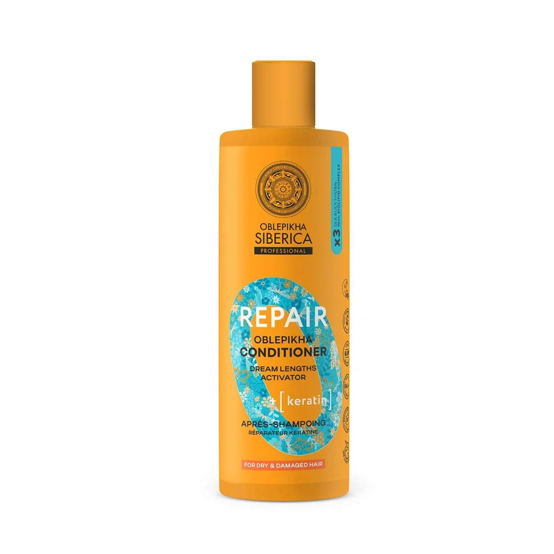 ACONDICIONADOR REPARADOR DE QUERATINA NATURA SIBERICA 400 ML