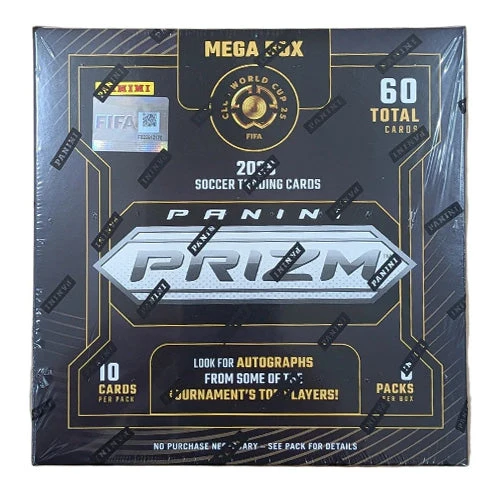 Panini 2025 Prizm FIFA Club World Cup Soccer Mega Box
