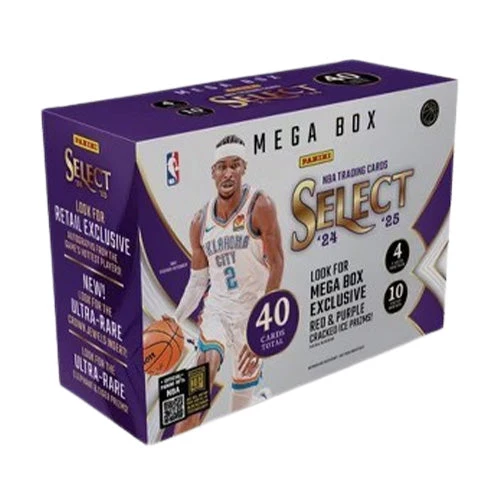 Panini 2024 Select Basketball Hobby Mega Box (Red & Purple)
