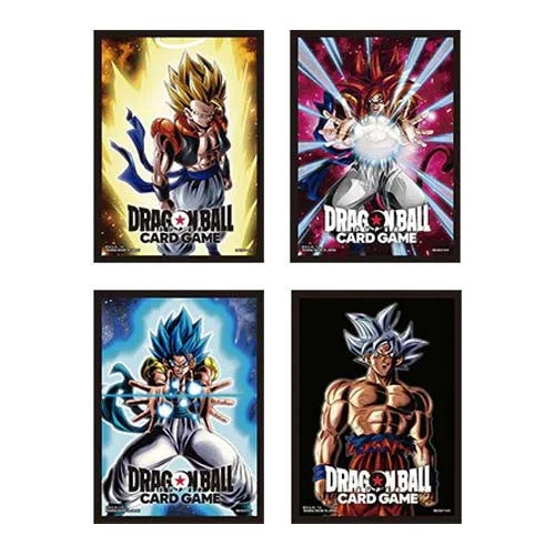 Bandai Dragon Ball Super Card Game Fusion World Official Card Sleeves Illustrations (Set of 4)