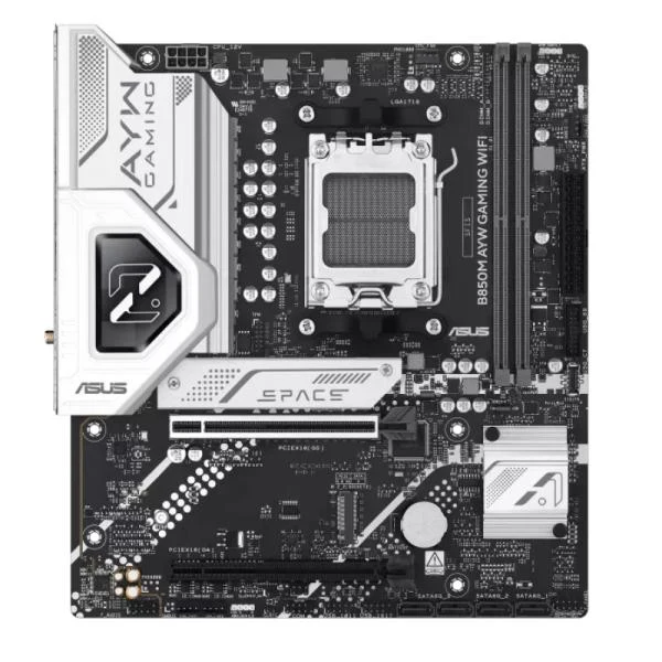 TARJETA MADRE ASUS B850M AYW GAMING WIFI AM5 MICRO-ATX DDR5 90MB1LW0-M0EAY0