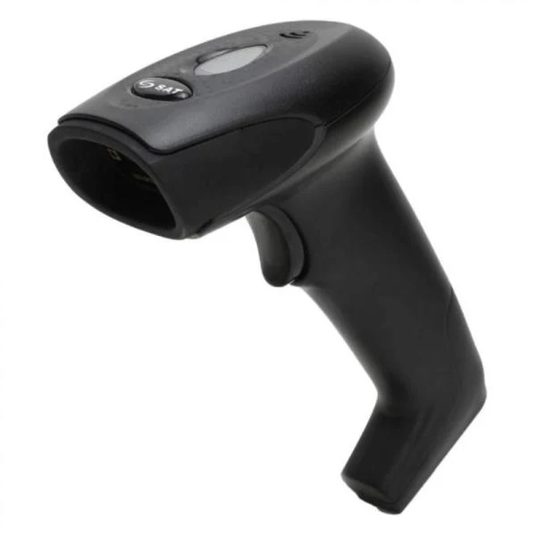 LECTOR DE CODIGO DE BARRAS SAT AMERICA LI102N+ CCD LINEAL 1D USB TIPO B NEGRO
