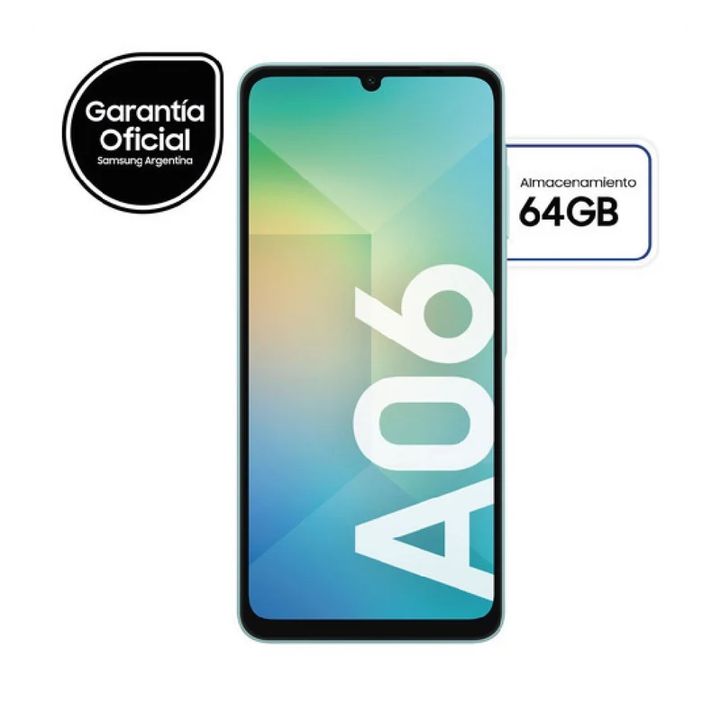Teléfono Celular Galaxy A06 4Gb/64Gb Light Green