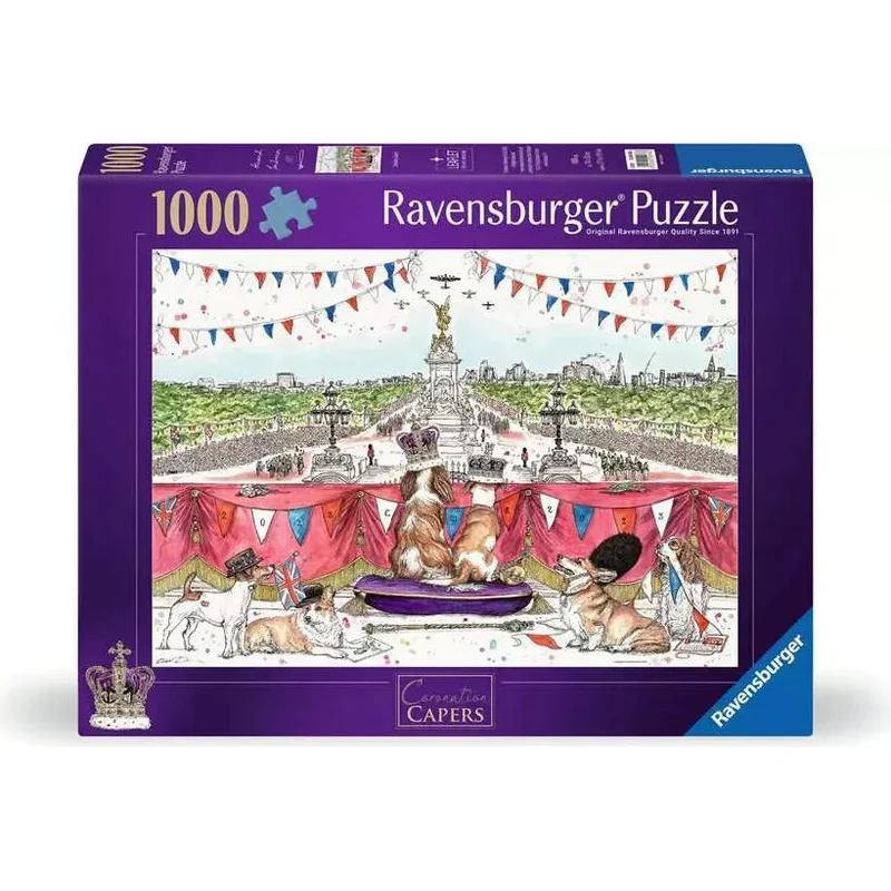 Ravensburger 1000pc Coronation Capers Puzzle