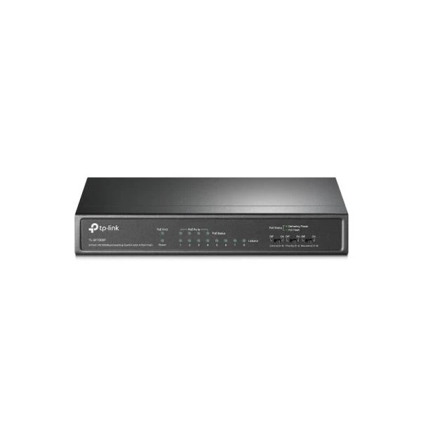 Switch TP-Link 8 Puertos 10/100 Mbps con 4 Puertos PoE SF1008P