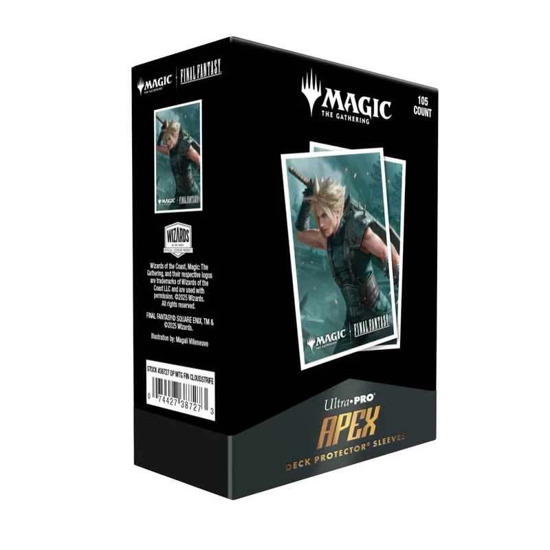 Ultra Pro: UP38727 Magic the Gathering FINAL FANTASY 105ct Apex Deck Protector sleeves for MtG
