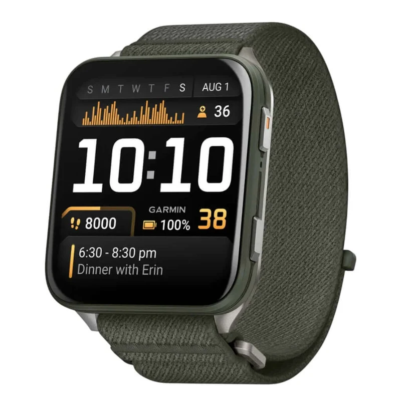 Smartwatch Venu® X1 Musgo, correa de nailon ComfortFit musgo