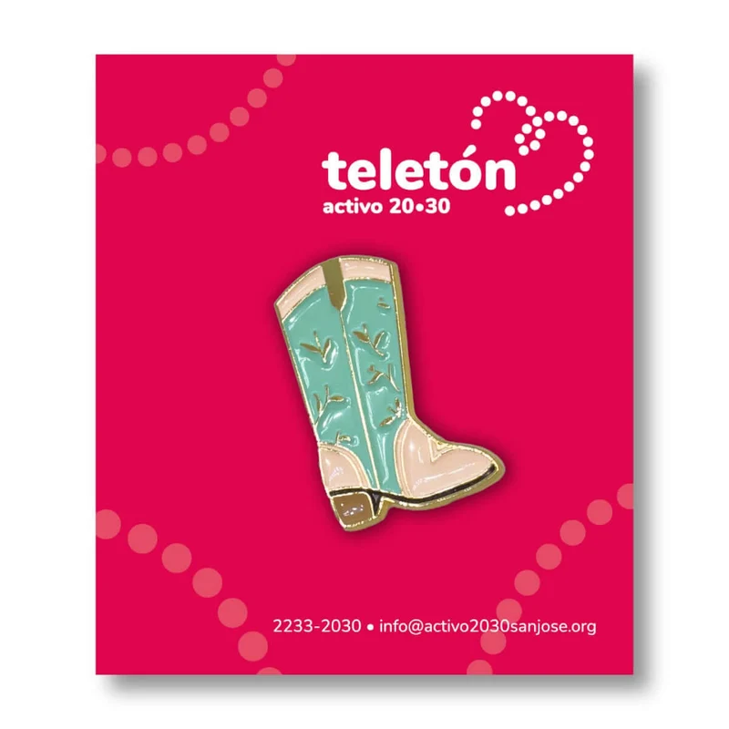 Pin Teletón donár