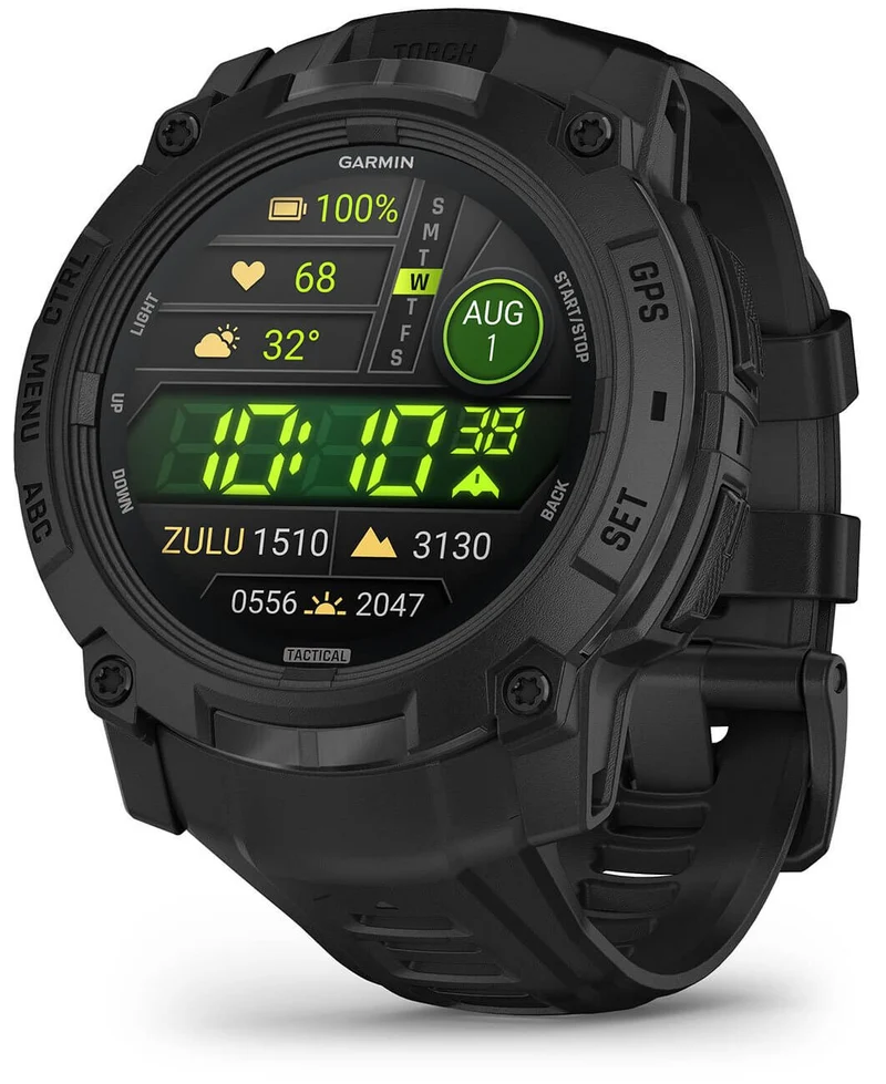 Reloj inteligente Instinct 3 – 50 mm, AMOLED, Tactical Black