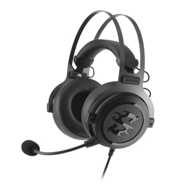 HEADSET GAMING SHARKOON SKILLER SGH3 ALÁMBRICO 3.5 MM 4044951020713 NEGRO