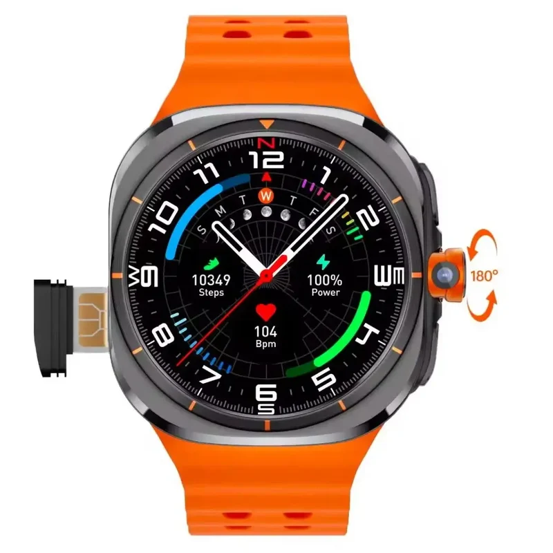 Reloj inteligente Kalobee America Ultra red 5G 32GB Amoled Negro