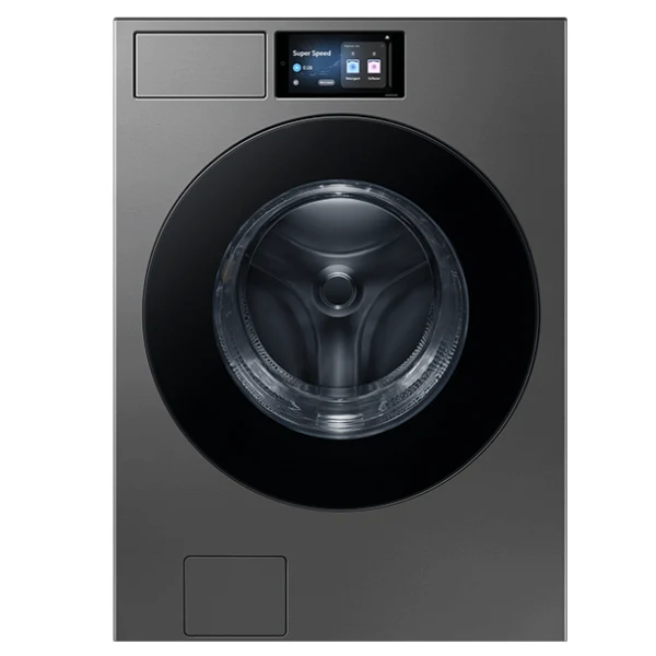 Lavadora Samsung 26 Kg Carga Frontal Touch Screen Negra WF90F26ADSAP