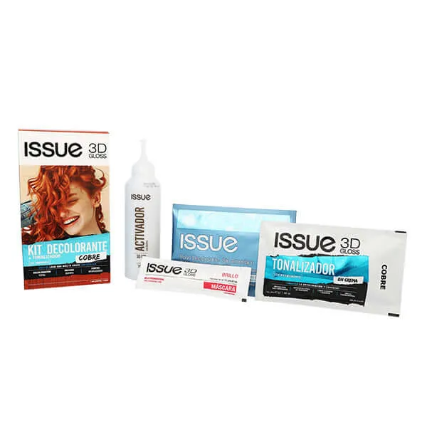KIT DECOLORANTE+TONALI S/AMON COBRE