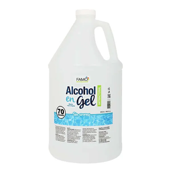 ALCOHOL EN GEL S/AROMA 70º