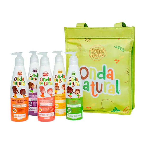 KIT ONDA NATURAL AFRO COMPLETO PEQ