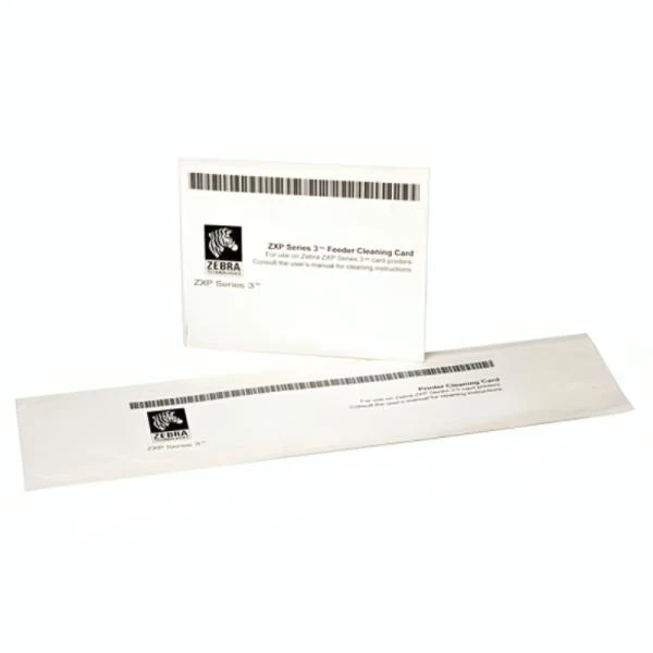 KIT DE LIMPIEZA ZEBRA PARA ZXP SERIE 1 TARJETAS 8 (4 MOTOR / 4 ALIMENTADOR) 1000 IMPRESIONES 105999-101