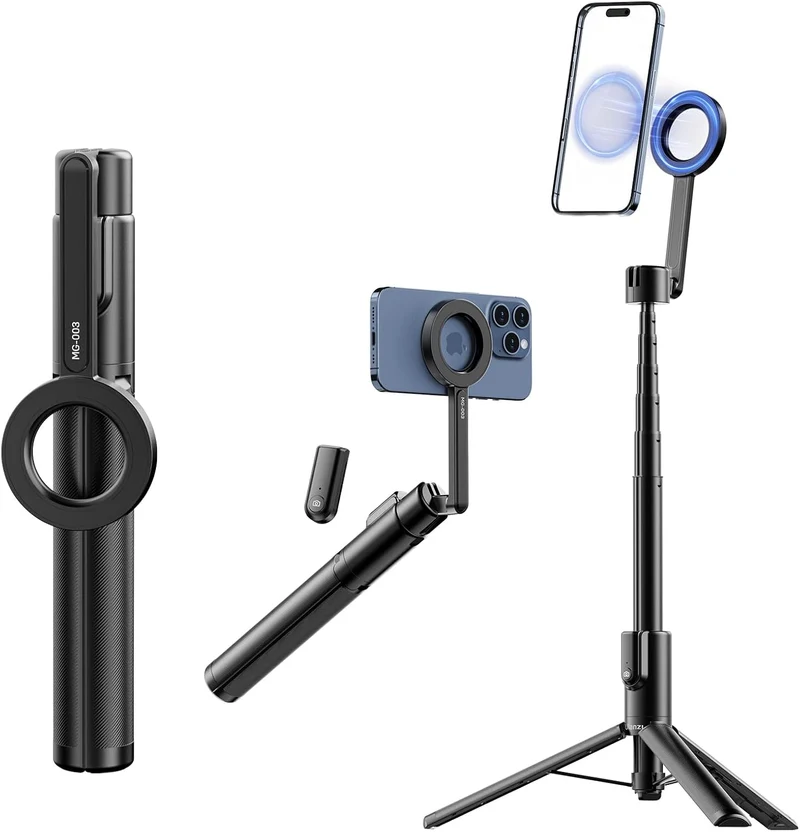 Trípode magnético para selfie stick con Magsafe con control remoto envío gratis