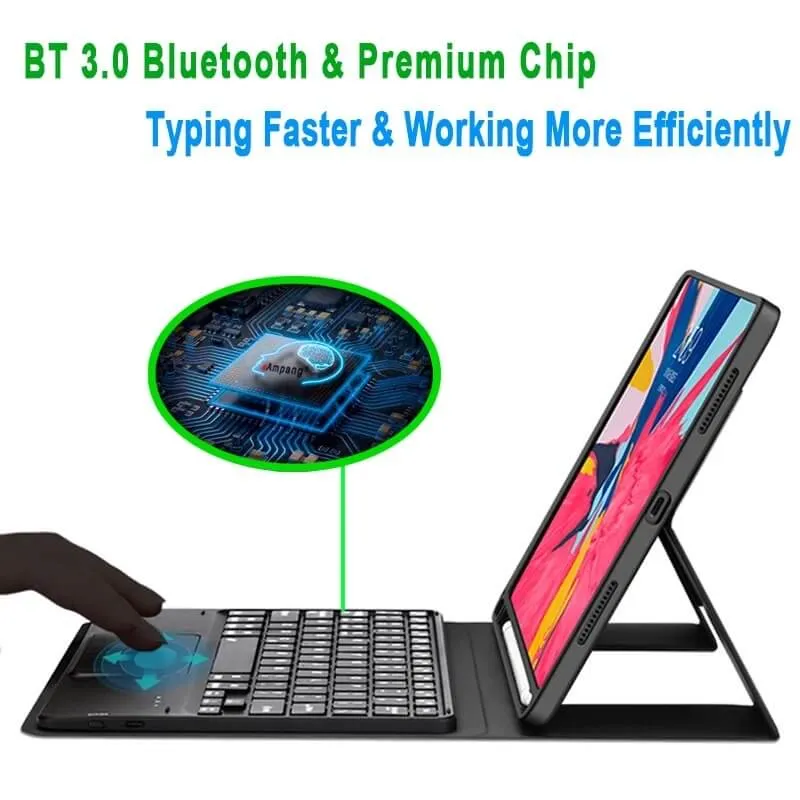 Teclado para iPad 9Th 8Th 7Th 10Th Generation Para Ipad Air 2 3 4 5, 10,9 Pro 9,7 10,5 11 12,9 2021 2022