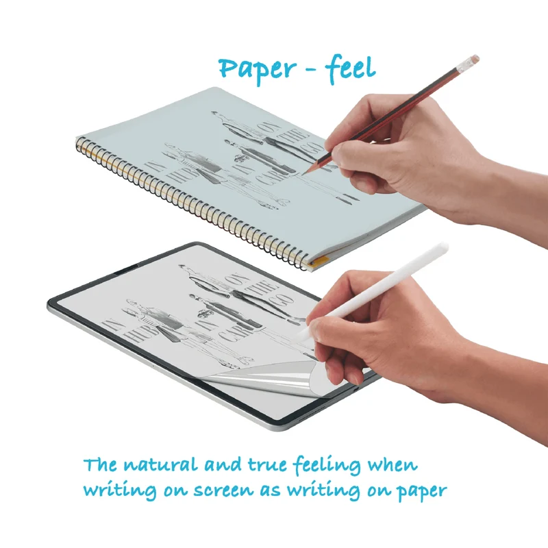 Textura De Papel Handwriting Film Para Ipad Escritura, Dibujo En Ipad