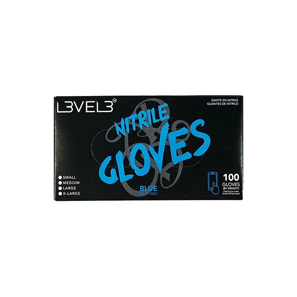 GUANTE NITRILE BLUE GLOVES MEDIUM
