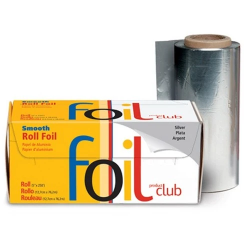 PAPEL ALUMI ROLLO 5"X250 P PLATA