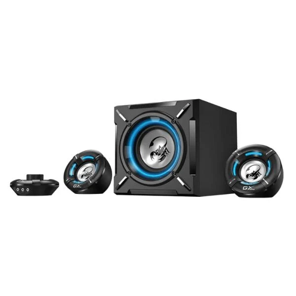PARLANTE GENIUS SW-G2.1 1000 26W CABLEADO 3.5MM / RCA 31730043401 NEGRO