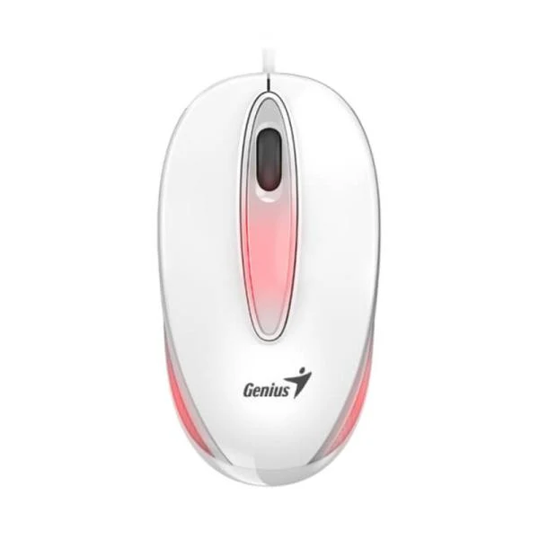 MOUSE GENIUS RS2 DX-MINI ALÁMBRICO USB 1200 DPI 31010025401 BLANCO