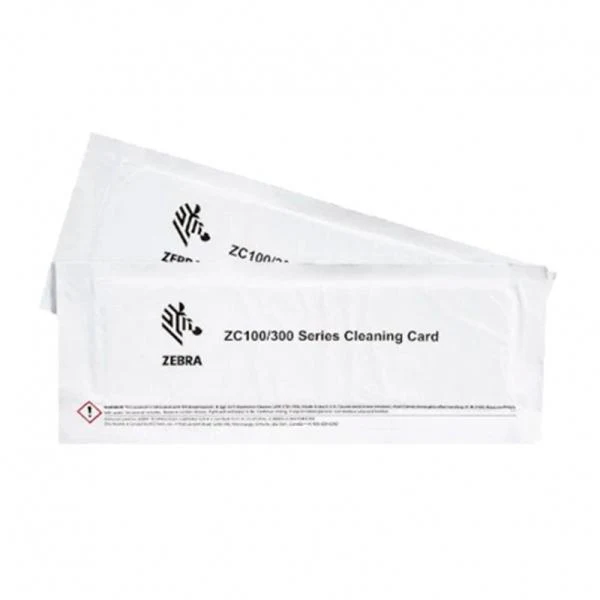 KIT DE LIMPIEZA ZEBRA ZC100/300 2 CARDS 105999-311-01