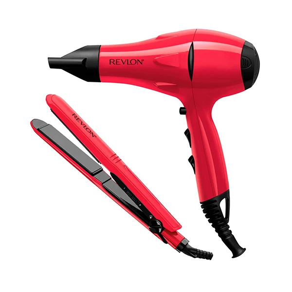 SET ESTILIZADOR CONTROL FRIZZ ROJA