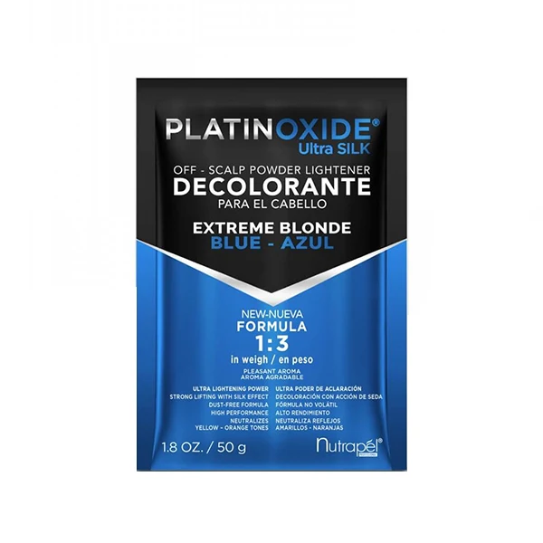 DECOLORANTE SOBRE PLATINOXIDE AZUL