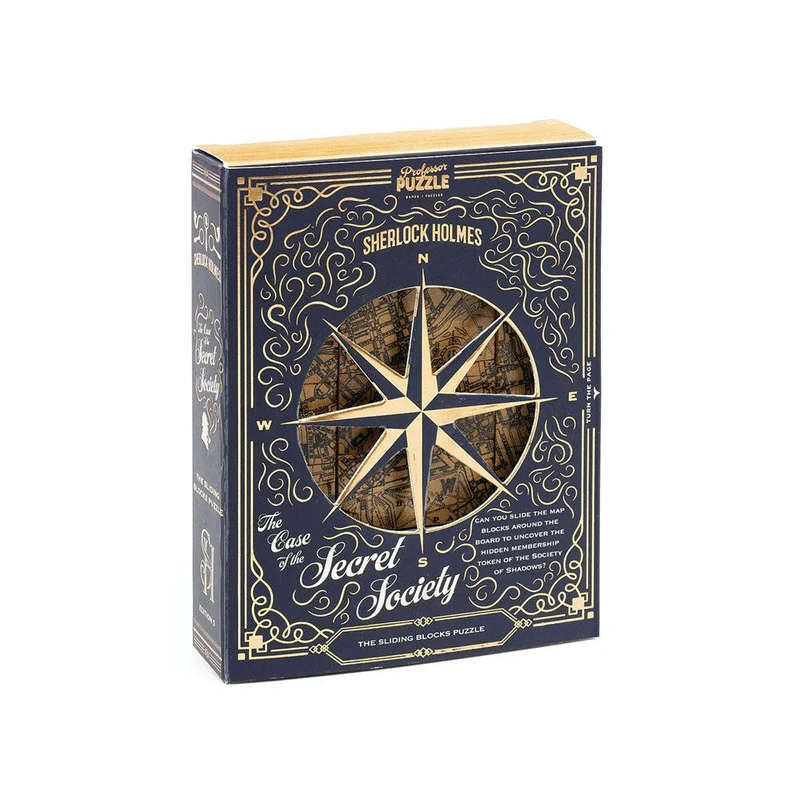 Sherlock Holmes: The Case of the Secret Society Sliding Blocks Puzzle