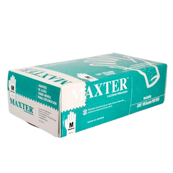 GUANTE LATEX COLOR M