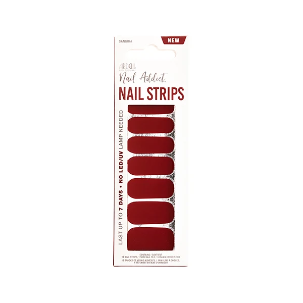 NAIL STRIPS SANGRIA