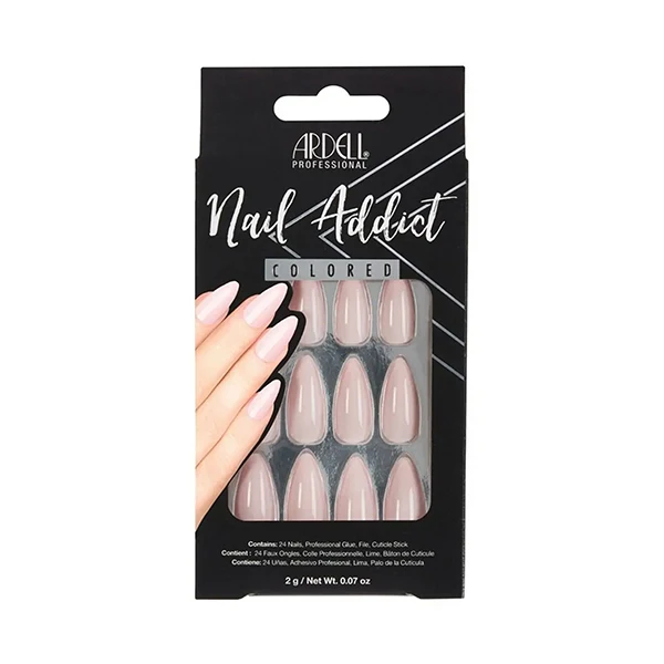 NAIL ADDICT COLORED THINK PINK