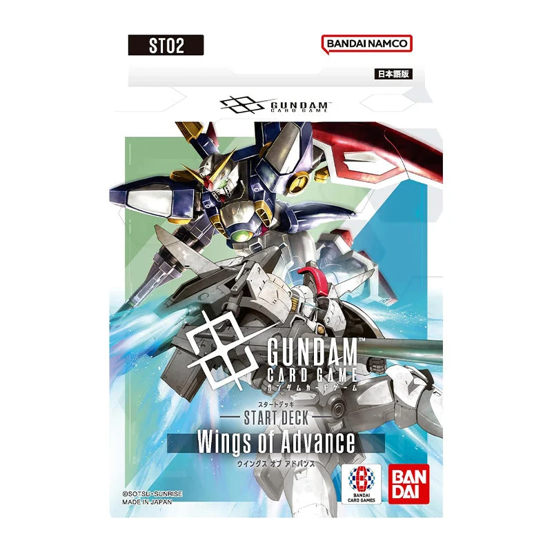 Bandai Gundam Card Game Starter Deck Wings of Advance ST02 Japanese