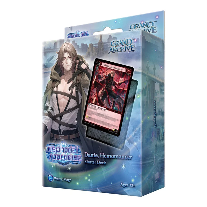 Grand Archive TCG .asphodel/paradise Starter Deck Dante Hemomancer