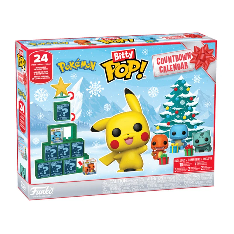 Funko Pokemon 2026 Bitty Pop! Countdown Advent Calendar