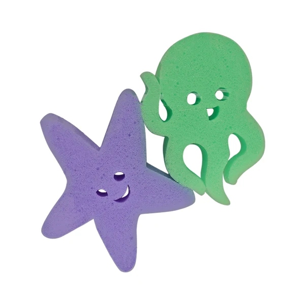 ESPONJA BAÑO PULPO/ESTRELLA