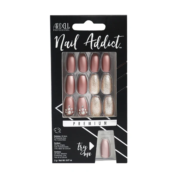 NAIL ADDICT METALLIC LILAC PURPLE
