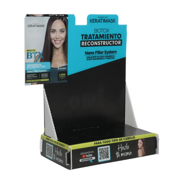 EXHIBIDOR CARTON KERATIMASK