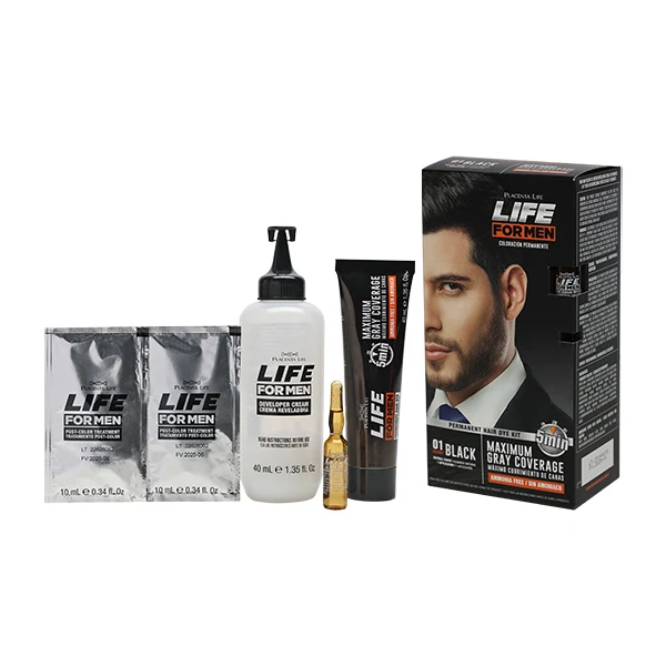 KIT FOR MEN TINTE NEGRO
