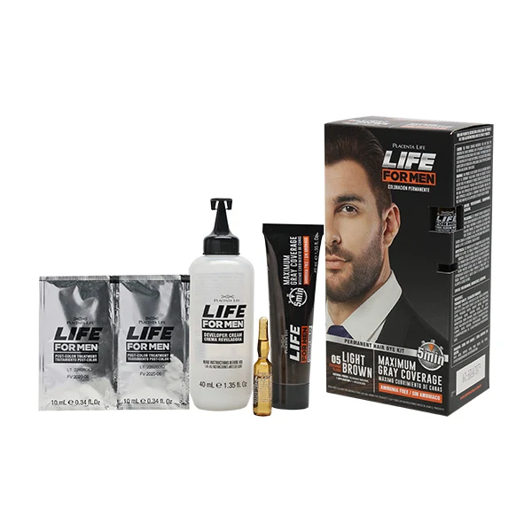 KIT FOR MEN TINTE CASTAÑO CLARO